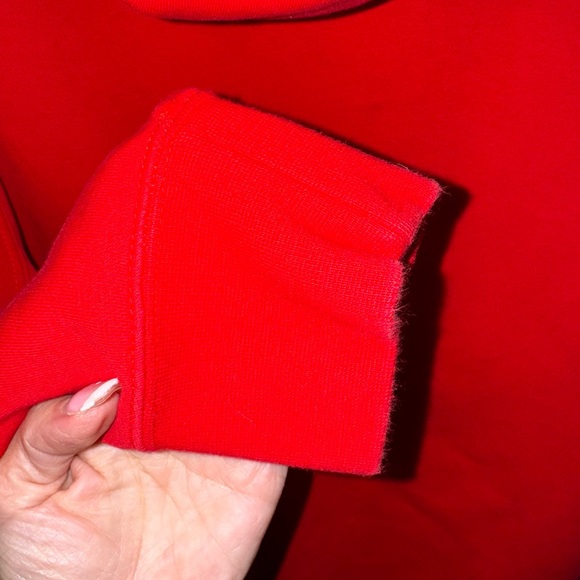 Nike Red Graphic Men's Sweater with Fry Design - Picture 6 of 8